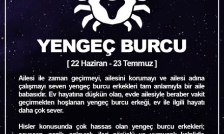 Yengeç burcu erkeğinin zaafları