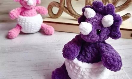 Free Amigurumi Mini-Dino Crochet Pattern