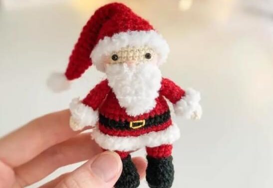 Free Amigurumi Santa Claus Crochet Pattern